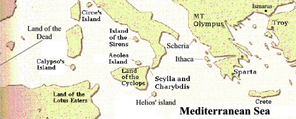 Ogygia Map