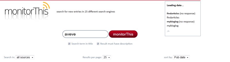 Monitter RSS reader Homer Jay Simpson